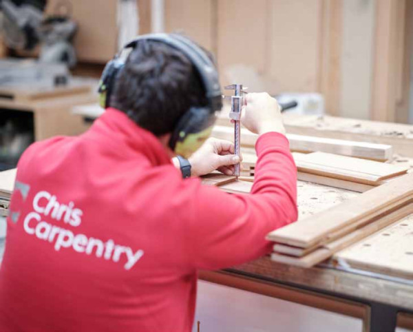 Chris Carpentry at work